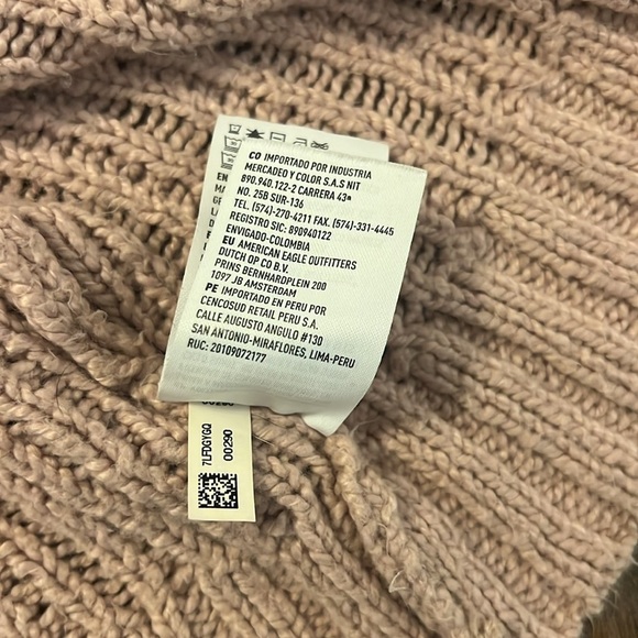 American Eagle Outfitters Long Line Open Front Cardigan W/Pockets, Sz. L. - Picture 9 of 9